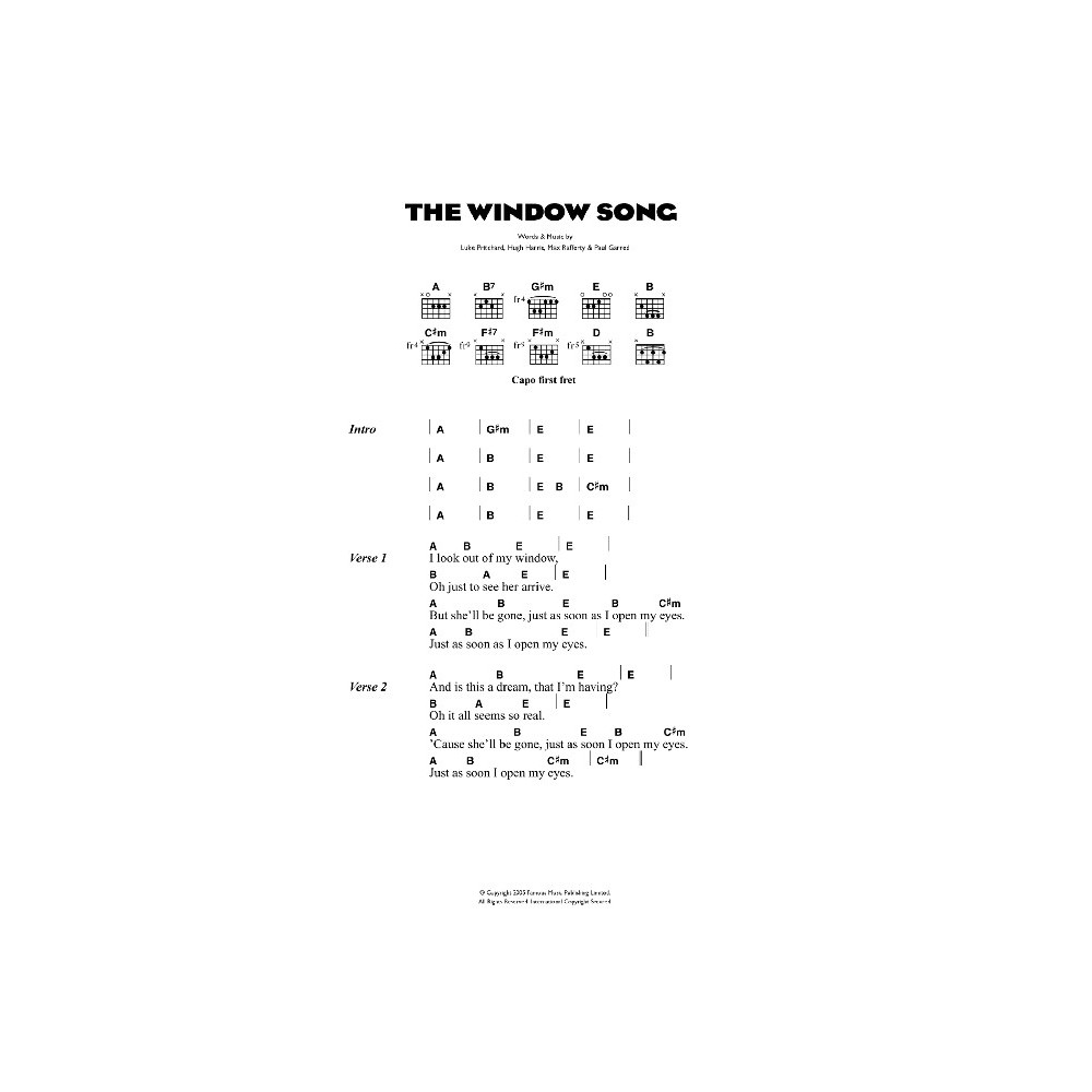 The Window Song