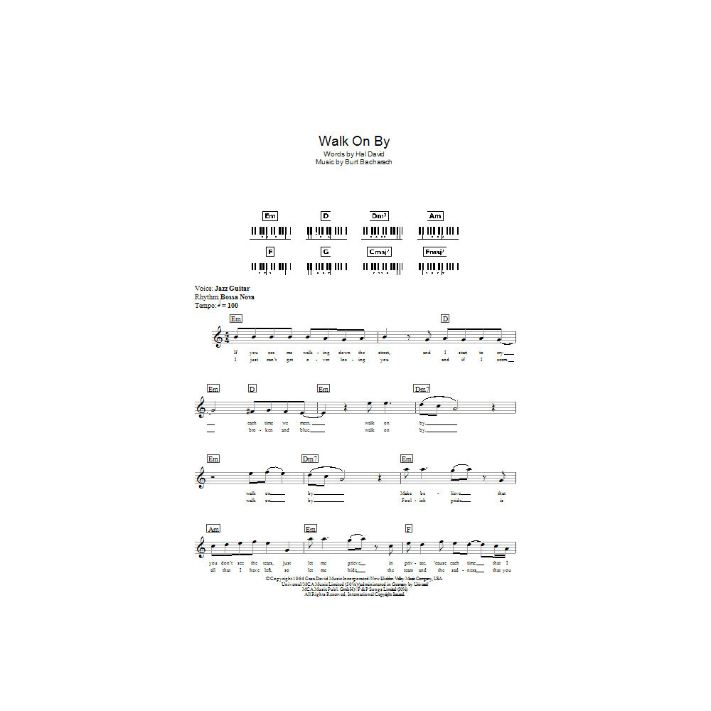 Walk On By