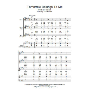 Tomorrow Belongs To Me (from Cabaret)