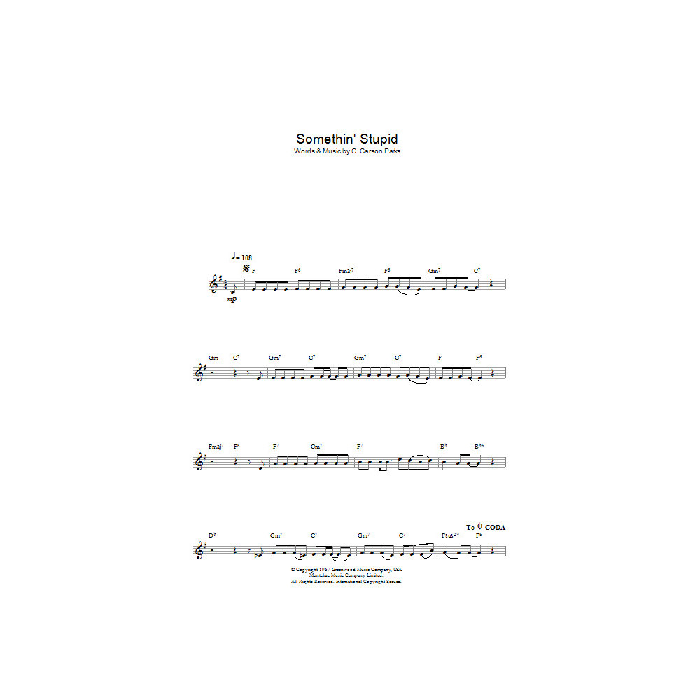 Somethin'' Stupid