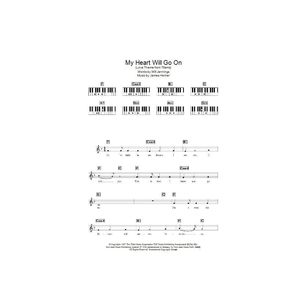 My Heart Will Go On (Love Theme from Titanic)