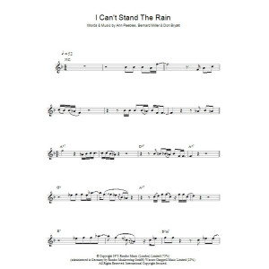 I Can't Stand The Rain