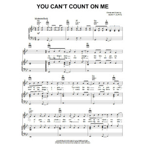 You Can't Count On Me