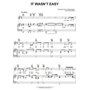 It Wasn't Easy
