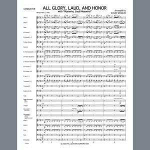 All Glory, Laud, And Honor (with Hosanna, Loud Hosanna) - F Horn 1,2