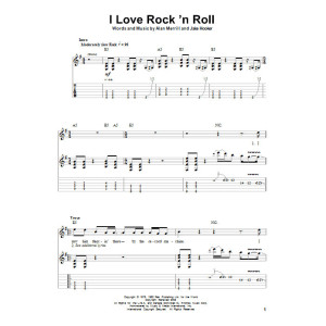 I Love Rock 'N Roll