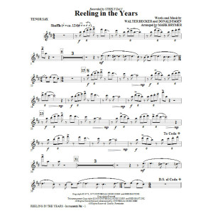 Reeling In The Years - Tenor Sax