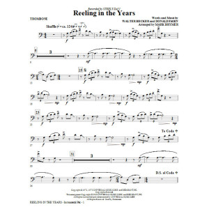 Reeling In The Years - Trombone