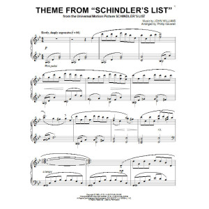 Theme from Schindler's List (arr. Phillip Keveren)