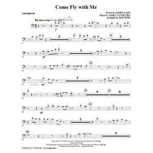 Come Fly With Me - Trombone