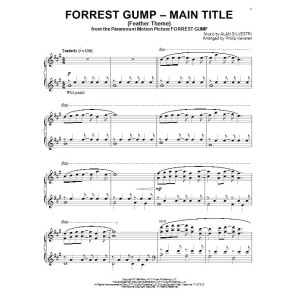Forrest Gump - Haupttitel (Federthema) (arr. Phillip Keveren)