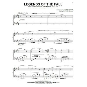 Legends Of The Fall (arr. Phillip Keveren)