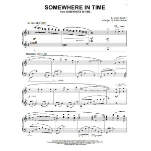 Irgendwo in der Zeit (arr. Phillip Keveren)