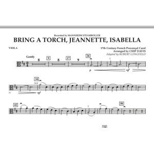 Bring a Torch, Jeannette, Isabella - Viola