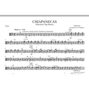 Chiapanecas (Mexican Clap Dance) - Viola