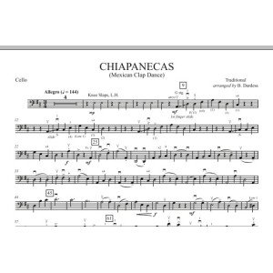 Chiapanecas (Mexikanischer Klatsch-Tanz) - Cello