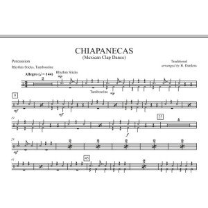Chiapanecas (Mexican Clap Dance) - Percussion