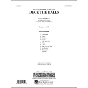 Deck the Halls (Mannheim Steamroller) - Full Score