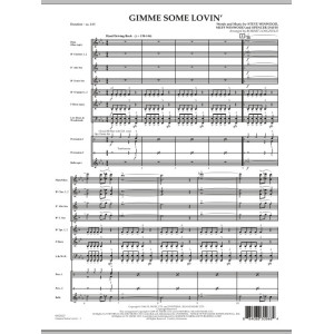 Gimme Some Lovin' - Full Score