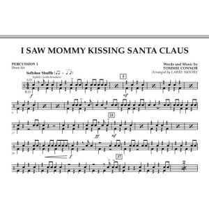 I Saw Mommy Kissing Santa Claus - Percussion 1