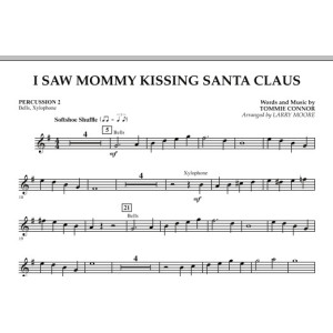 I Saw Mommy Kissing Santa Claus - Percussion 2