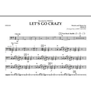 Let's Go Crazy - Cello