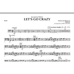 Let's Go Crazy - Bass