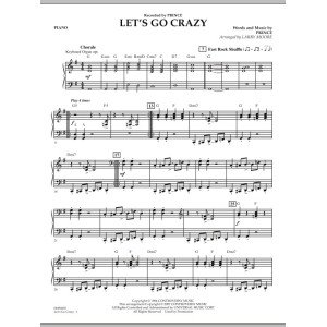 Let's Go Crazy - Piano