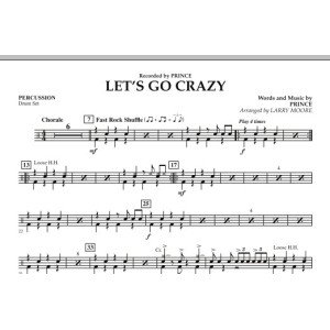 Let's Go Crazy - Percussion