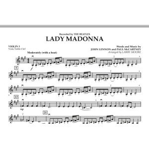 Lady Madonna - Violin 3 (Viola Treble Clef)