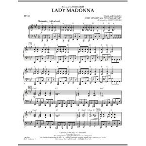 Lady Madonna - Piano