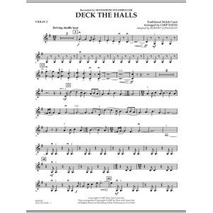 Deck the Halls (Mannheim Steamroller) - Violin 2