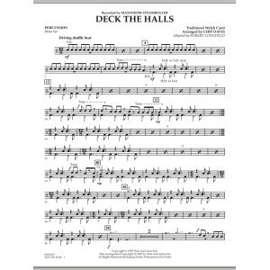 Deck the Halls (Mannheim Steamroller) - Percussion