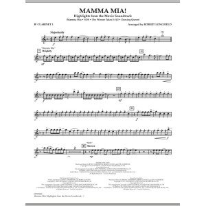 Mamma Mia! - Highlights from the Movie Soundtrack - Bb Clarinet 1