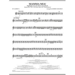 Mamma Mia! - Highlights from the Movie Soundtrack - Bb Clarinet 2