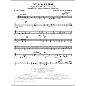 Mamma Mia! - Highlights from the Movie Soundtrack - Eb Alto Clarinet