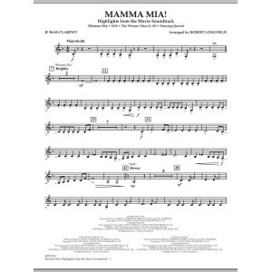 Mamma Mia! - Highlights from the Movie Soundtrack - Bb Bass Clarinet