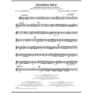 Mamma Mia! - Highlights from the Movie Soundtrack - Eb Alto Saxophone 2