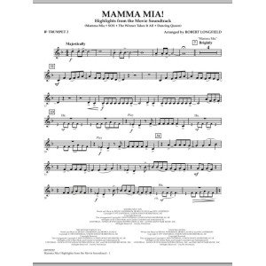 Mamma Mia! - Highlights from the Movie Soundtrack - Bb Trumpet 2