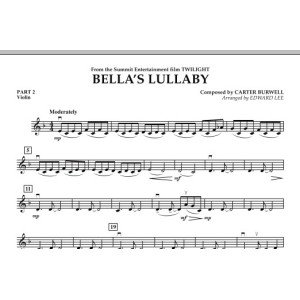 Bella's Lullaby (from "Twilight") - Pt.2 - Violin