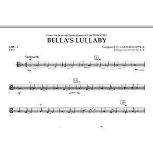 Bella's Lullaby (from "Twilight") - Pt.3 - Viola