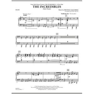 The Incredibles - Piano