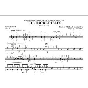 The Incredibles - Percussion 1