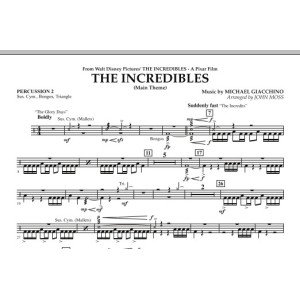 The Incredibles - Percussion 2