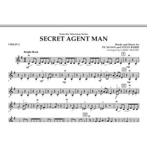 Secret Agent Man - Violin 2