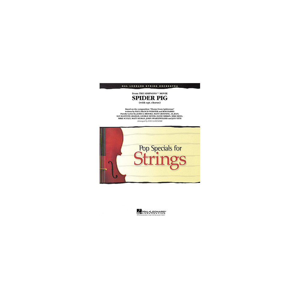 Spider Pig (from The Simpsons) - Violin 1