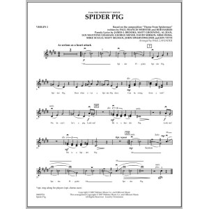 Spider Pig (from The Simpsons) - Violin 1