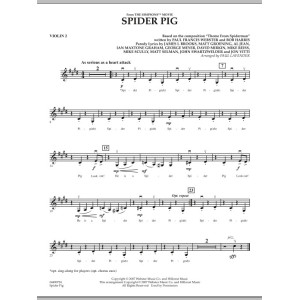 Spider Pig (from The Simpsons) - Violin 2