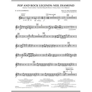 Pop and Rock Legends - Neil Diamond - Eb Alto Saxophone 1