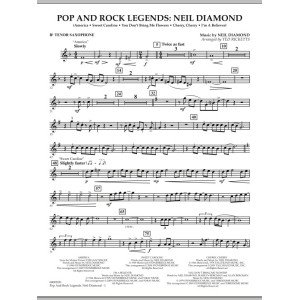 Pop and Rock Legends - Neil Diamond - Bb Tenor Saxophone